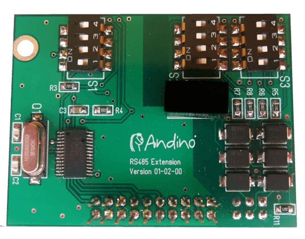 Andino X1 - Industrial PC with Raspberry Pi 4 / CM4, isolated RS485/RS422, Heatsink and RTC