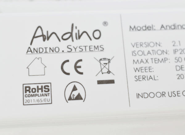 Andino IO mit Raspberry Pi 4 / CM4, Heatsink und RTC
