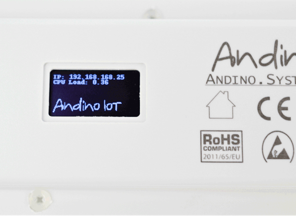 Andino IO - Industrie PC mit Raspberry Pi 4 / CM4, 4G/LTE Modem, Heatsink und RTC