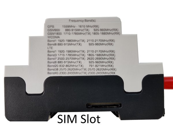 Industrial 4G LTE Modem for DIN Rail Mounting
